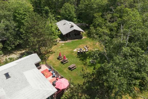 2 Log Cabins, Sleeps 10, Beach Access, large yard - Image 1