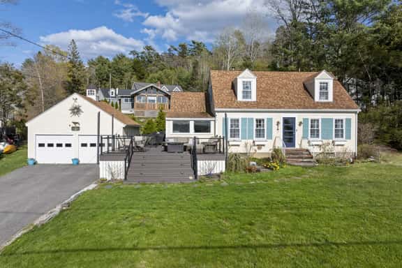 Walk-to-Town Boothbay Harbor Retreat | Harbor Views | A/C | Parking |Pets - Image 1